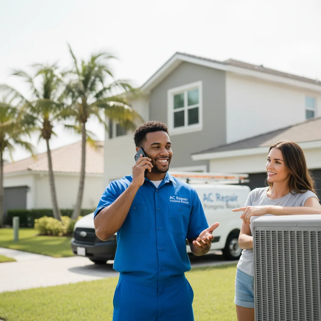 AC Repair Pompano Beach customer support in East Northport